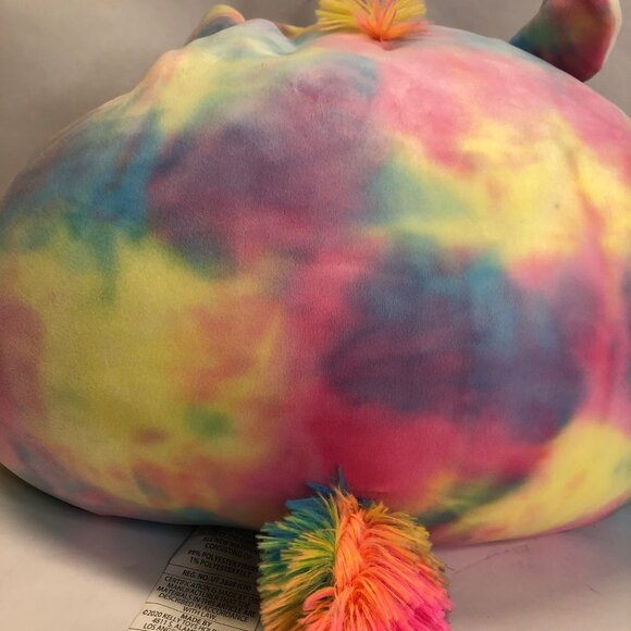 Squishmallow Jaime The‎ Tie Dye Winking Pegasus 18" Jumbo Kelly Toys Spring 2021 - Picture 7 of 11